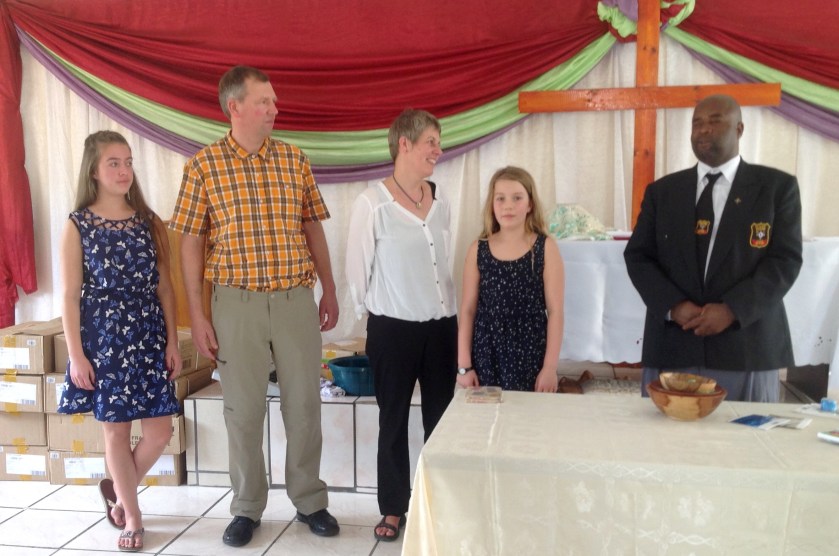 Silence dankt Familie Hinrichs für ihr Kommen